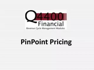 PinPoint Pricing