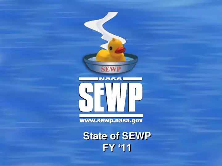state of sewp fy 11