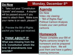 Bill of Rights Video Clips