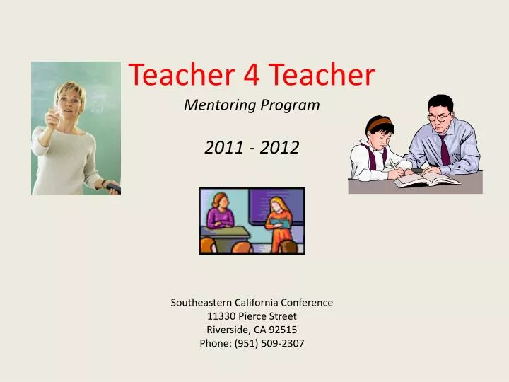 teacher 4 teacher mentoring program 2011 2012