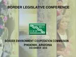 Collaborative Strategies for Border Infrastructure and Environmental Sustainability - slide 1