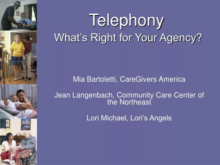telephony what s right for your agency
