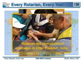 Every Rotarian, Every Year