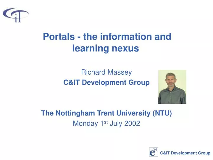 portals the information and learning nexus