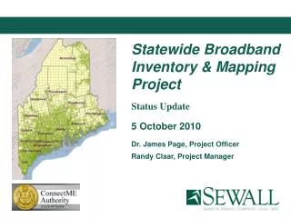 Statewide Broadband Inventory &amp; Mapping Project