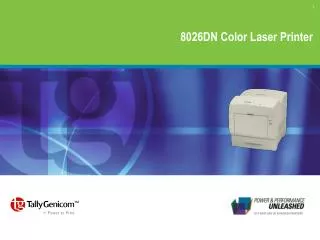 8026DN Color Laser Printer