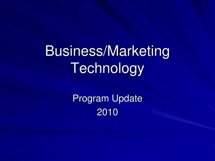 business marketing technology
