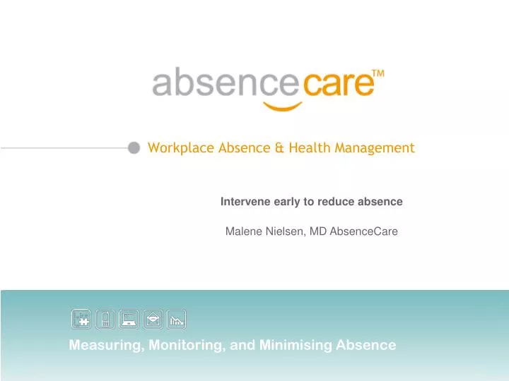 workplace absence health management