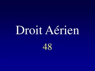 droit a rien