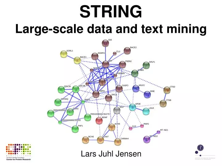 string large scale data and text mining