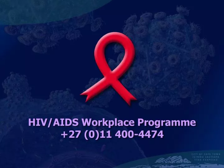 hiv aids workplace programme 27 0 11 400 4474