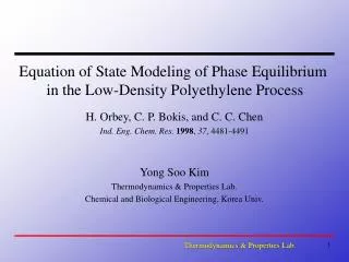 Equation of State Modeling of Phase Equilibrium in the Low-Density Polyethylene Process