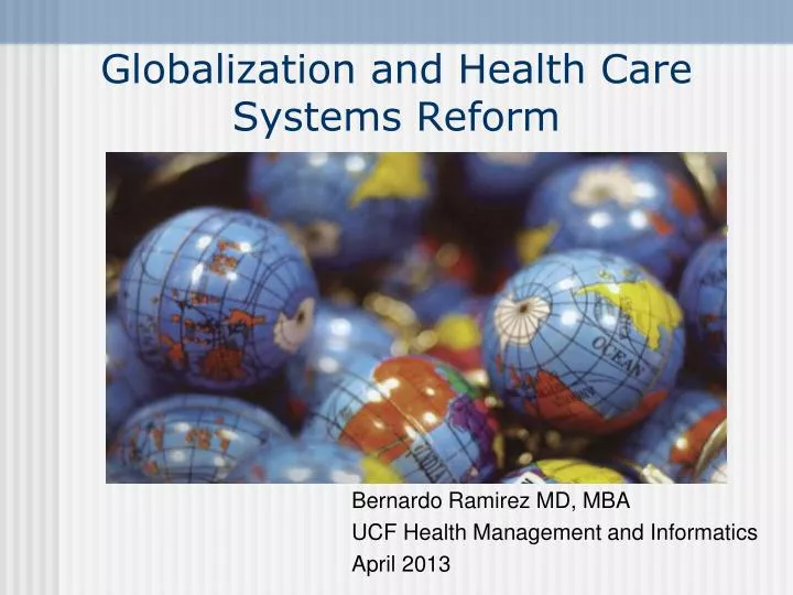 globalization and health care systems reform