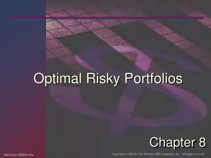 optimal risky portfolios