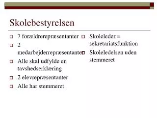skolebestyrelsen