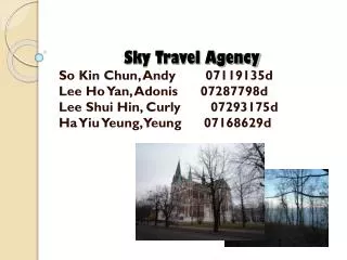 Sky Travel Agency