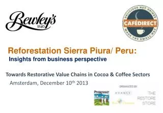Reforestation Sierra Piura/ Peru: Insights from business perspective