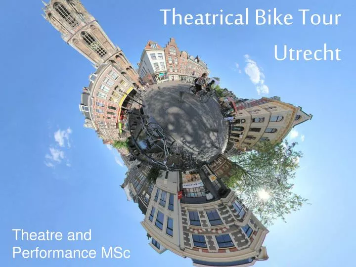 theatrical bike tour utrecht