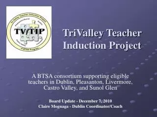 TriValley Teacher Induction Project