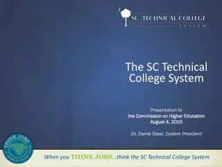 The SC Technical College System