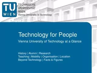 Technology for People
