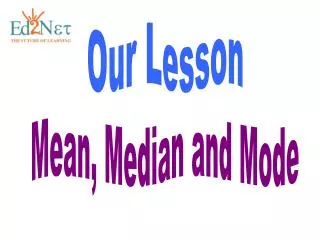 Our Lesson