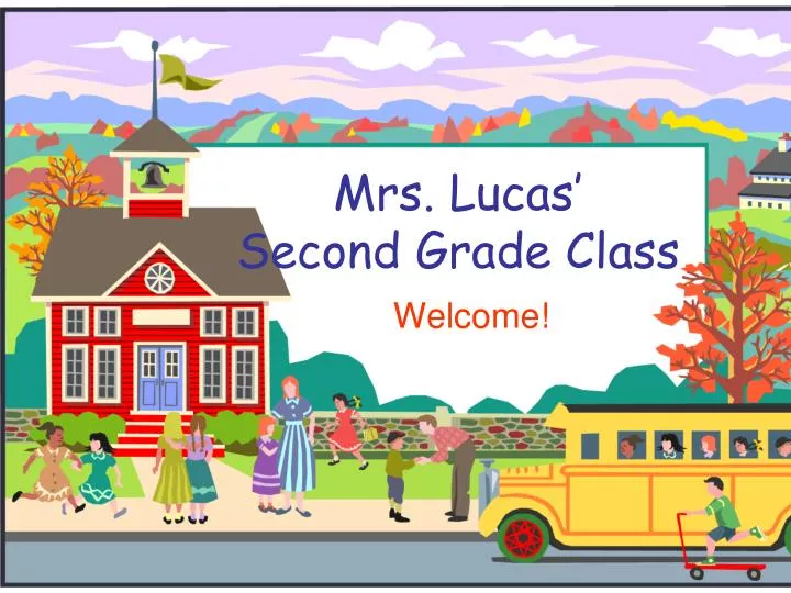 mrs lucas second grade class