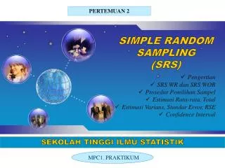 simple random sampling srs