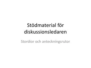 st dmaterial f r diskussionsledaren
