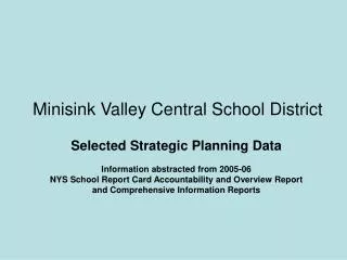 Minisink Valley Central School District