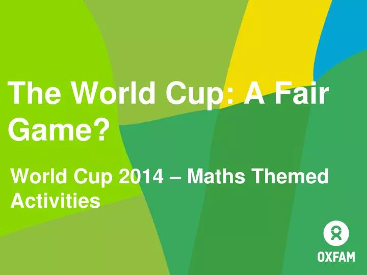 the world cup a fair game