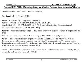 doc.: IEEE 802. 15-10-0095-01-004f