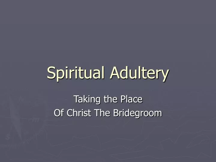 spiritual adultery