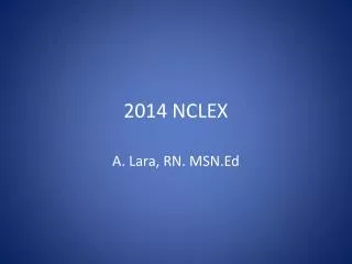 2014 nclex