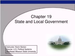 Chapter 19 State and Local Government