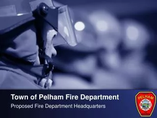 Town of Pelham Fire Department