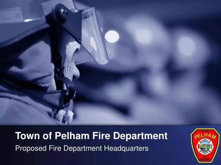 town of pelham fire department