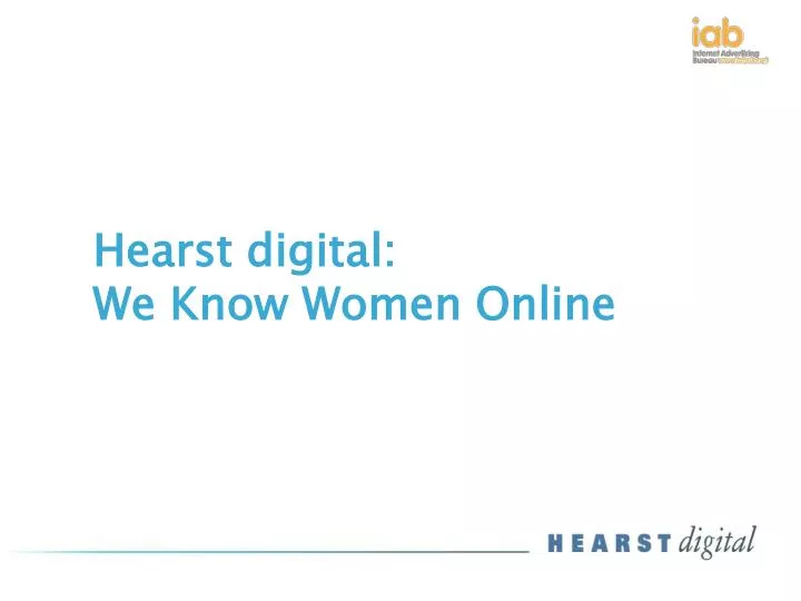 hearst digital we know women online