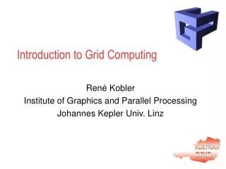 Introduction to Grid Computing