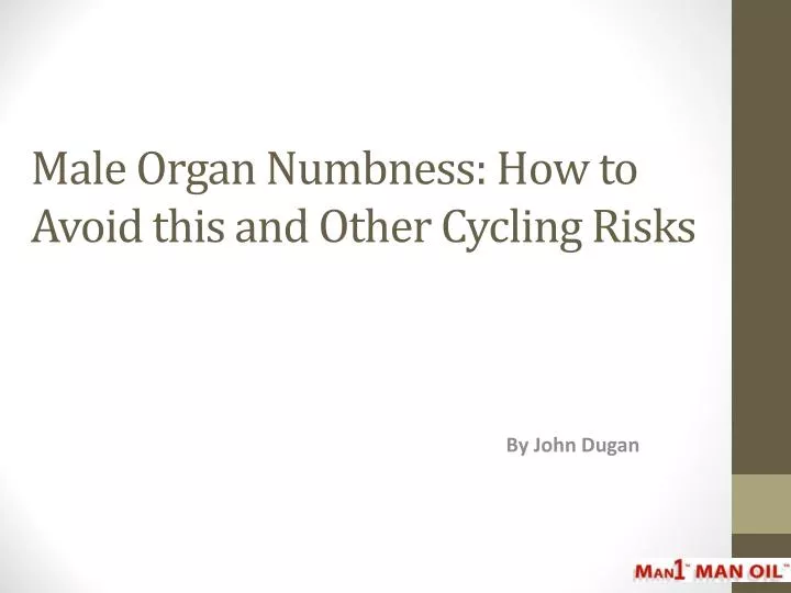 male organ numbness how to avoid this and other cycling risks