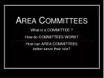 Enhancing the Effectiveness of Area Committees in AA Service - slide 1
