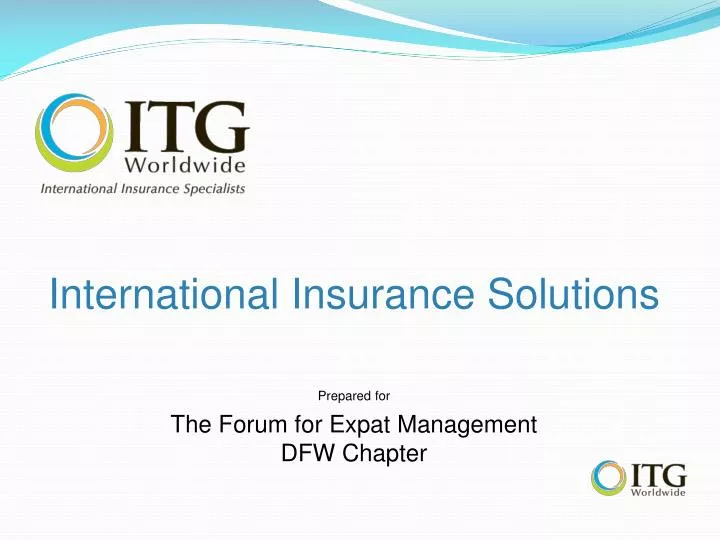 international insurance solutions