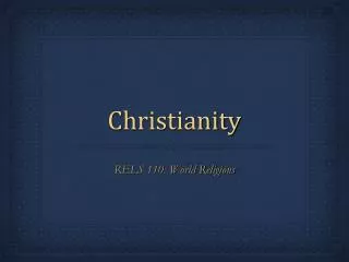 Christianity