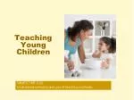 Teaching Young Children - slide 1