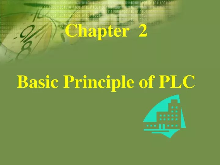chapter 2 basic principle of plc