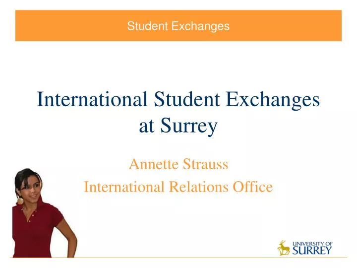 international student exchanges at surrey