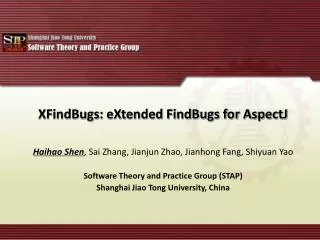 XFindBugs: eXtended FindBugs for AspectJ