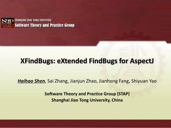 xfindbugs extended findbugs for aspectj