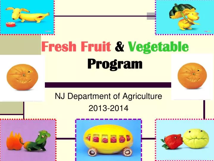 fresh fruit vegetable program