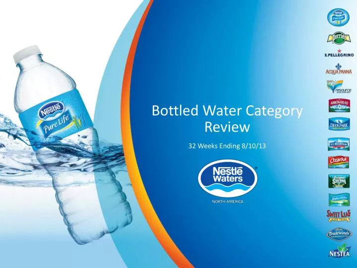 bottled water category review